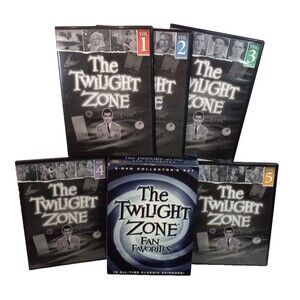 The Twilight Zone Fan Favorites 5 DVD Collector's Set with Cases and Sleeve